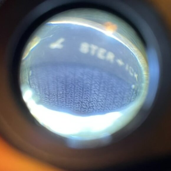 Authentic Landstroms Black Hills 10K Gold & Sterling Silver Ring - Sz 7.5 - Picture 9 of 10